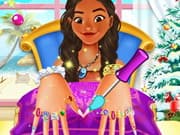 Moana Christmas Manicure